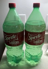 2 Sprite LeBron’s Mix 2 Liter Full Bottles Limited Edition Flavor New Rare picture