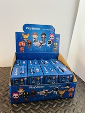 YuMe Sony PlayStation Bobble Hero Box Blind Box All Stars Series Display With 8 picture