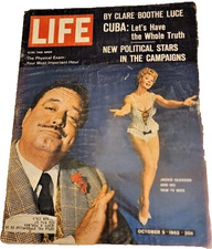 October 5, 1962 LIFE Magazine Jackie Gleason 60s ads  Oct. 10 6 4 3 picture