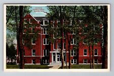 Waverly IA-Iowa, Wartburg College, Dormitory, Antique Vintage Souvenir Postcard picture