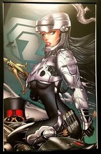 Robocop Cosplay by Paul Green 11x17 FRAMED Art Print, Zenescope Comics picture