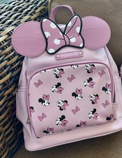 DISNEY ALDI Exclusive 2026 Pink MINNIE Mouse Backpack NWT picture