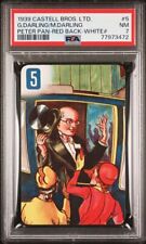 1939 CASTELL BROS. LTD. PETER PAN G. M. DARLING RED PSA GRADED RARE CARD picture