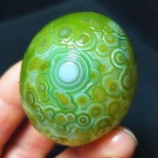 Rare 72G Natural Gobi Agate Eyes Agate/stone Madagascar BC1140 picture
