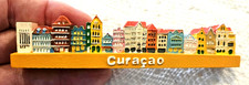 VINTAGE SOUVENIR MINIATURE MODEL BUILDING CURACAO CLASSIC SKYLINE RARE picture