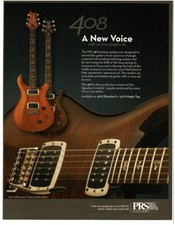 2013 PRS 408 Electric Guitar magazine print ad picture