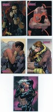 2013 Rittenhouse Women of Marvel EMBRACE Lot (5) Black Widow Rogue Storm Elektra picture