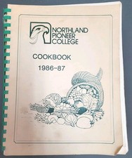 Cookbook Northland Pioneer College 1986-1987 Regional Recipes Typed picture