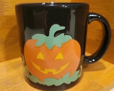 Vtg Waechtersbach Germany Jack O Lantern Pumpkin 12 oz Coffee Tea Mug Cup- Exc picture