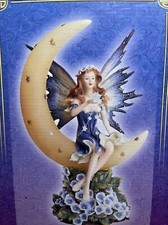 Mystical Creations “BLUE WINGED FAIRY on MOON”10
