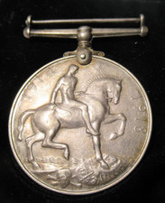 WWI Jewish Legion British War Silver Medal J-6244 Pte N. Pine Royal Fusiliers picture