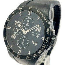 Porsche Design P6341 Edition 1 Flat Six Auto Titanium Black 43mm Watch w/ Box picture