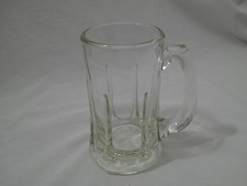 Heavy Clear Glass Beer Mug 12 oz picture