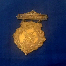 Civil War Veterans' 1896 Souvenir Medal picture