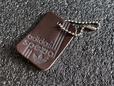 Adidas Spezial Leather Tag SPZL Leather Tag Approx 5cm x 3.5cm NEW picture