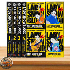 Lady Snow blood Manga New Volume 1-4 END Complete Set English Edition Comic picture