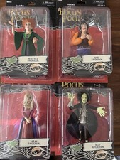 NECA Disney Hocus Pocus 4-Figure Set (Sanderson Sisters & Billy) New Sealed Read picture