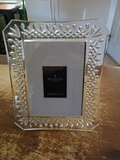 WATERFORD CRYSTAL LISMORE  8x10 Frame 5x7 Photo CRYSTAL PICTURE FRAME New No Box picture