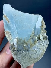 764 Carats Natural Aquamarine Crystal Specimen From Pakistan picture