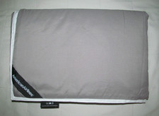 vintage AMERICAN AIRLINES first class duvet blanket gray travel couch throw picture