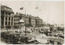 Shanghai, China 1932 Suzhou Soochow Creek Bund Japan War Zhabei Incident J16022 picture