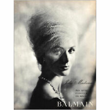 1959 Balmain: Jolie Madame French Vintage Print Ad picture