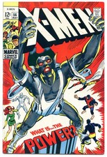 Uncanny X-Men #56, 1st App. Living Monolith, Neal Adams Cover & Art, Marvel 1969 picture