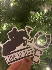 Lemieux lugery horse stickers  picture
