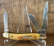 1980 Case XX 10 Dot 5318 HP SSP  Stag Stockman 75th Anniversary Knife USA picture