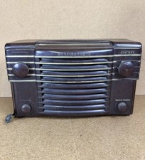 VTG 1946 Westinghouse Model H-122-A Tabletop Tube Bakelite Radio UNTESTED 13” picture