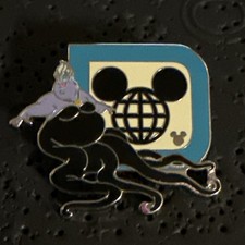2025 WDW Hidden Mickey Pin D Ursula from Little Mermaid Pin picture