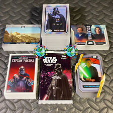 2023 TOPPS STAR WARS FLAGSHIP TRADING CARDS COMPLETE 200-CARD MASTER SET+WRAPPER picture