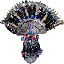 Krewe Of Muses Signature Throw Shoe New Orleans Mardi Gras Parade Handmade OOAK picture