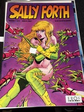 SALLY FORTH #1, WALLACE WOOD, 1993 FANTAGRAPHICS, UNDERGROUND COMIC. RARE COVER picture