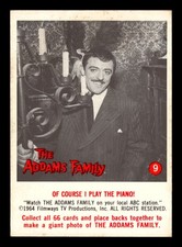 1964 Donruss The Addams Family #9 Of Course I Play the Piano picture