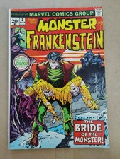 Monster of Frankenstein #2 1973 Marvel 1st Bride Mike Ploog FN Nice Midgrade  picture