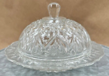 Vintage Round Covered Butter Dish 5