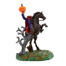 Dept 56 THE HEADLESS HORSEMAN Lit Halloween Village Accessory 4020240 NEW IN BOX picture