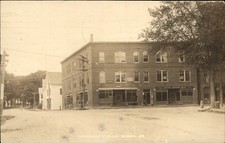 Gorham Maine ME Narragansett Block c1910s Real Photo Vintage Postcard bhn picture
