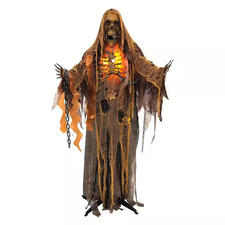 5.2 ft. LED Standing Sonic Reaper Halloween Animatronic picture