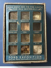 Complete 1936 Ford Motor Exposition Collectible Texas Centennial memorabilia picture