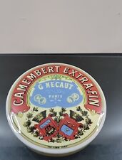 CAMEMBERT EXTRA FIN Ceramic Lidded Round Dish Baker Cordon Bleu Recipes picture