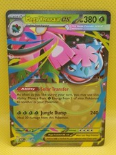 Pokemon Mega Venusaur EX 013 Mega Evolution Black Star Promo LP picture