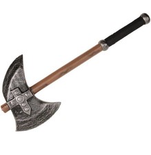 Latex Rubber Foam Battle Axe Cosplay Fantasy Hero's Edge G-L05 7765 picture