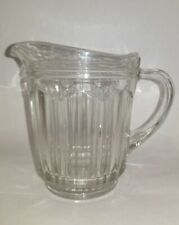 Vintage Clear Glass CREAMER Pitcher Small 5