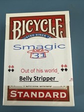 Belly Stripper Out of This World Trick Deck in Bicycle Playing Cards picture