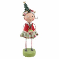 Lori Mitchell Mrs Santa Claus Christmas Figurine Folk Art Decor picture