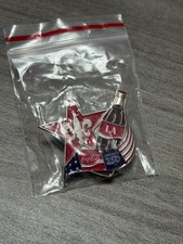 NEW Coca-Cola Bottle Pin America 250 Louisiana LA Fleur De Lis Coke picture