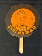 Gee It's M & G Ice Cream Tamaqua Pennsylvania Vtg Ephemera Orange picture