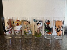 Vintage Pepsi Collector Series: 1973/1976 Looney Tunes Glasses - Set of 6 picture